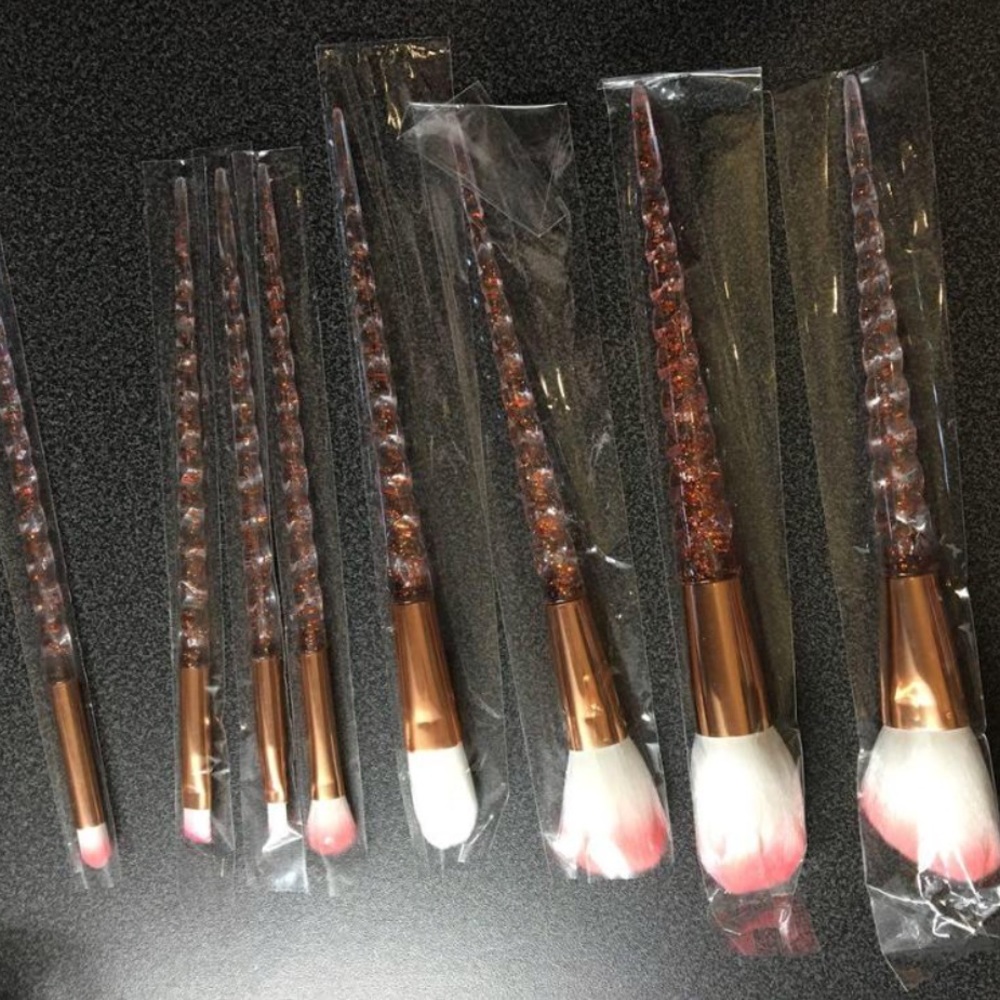 Glitter Unicorn Makeup Brush set - Picture 3 of 3